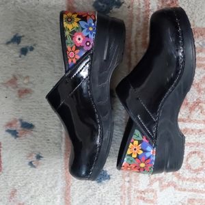 Sanita Floral Danish Clogs